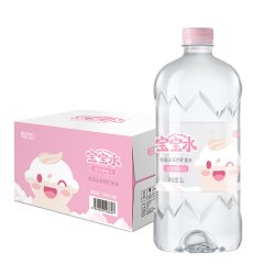 恒大冰泉 宝宝水婴幼儿童长白山低钠天然矿泉水大瓶饮用水 1L*12瓶