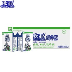 欧亚 纯牛奶 200g*20盒
