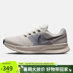 NIKE 女子跑步鞋RUN SWIFT 3公路鞋运动鞋DR2698-116灰白36.5