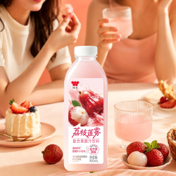 味全 低温冷藏复合果汁饮料 荔枝莲雾900ml*2+芭乐青提900ml*2