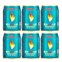 黑元 黑卡6小时功能饮料245ml*12罐补充维生素果味能量运动饮品饮料 黑卡6小时245ml*6罐