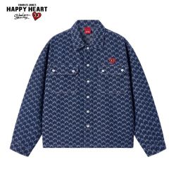 CHARLES JANG'S HAPPY HEART 男士牛仔衬衫 春秋款