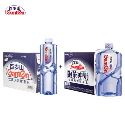 景田 百岁山 饮用天然矿泉水 1.5L*12瓶+4.5L*2瓶 整箱装