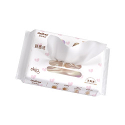 UNIFREE 柔纸巾云柔巾加厚婴儿保湿纸抽纸擦鼻子宝宝乳霜纸 3层 30抽*10包 散装