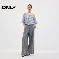 ONLY 夏季新款 女士一字领上衣 1262WS013