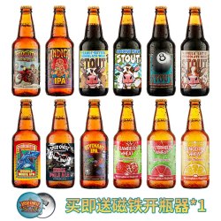 迷失海岸 花生酱牛奶世涛 精酿啤酒组合装  包装 330ml