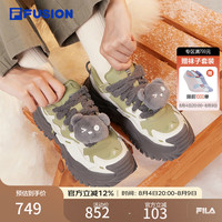 FILA FUSION 斐乐 女鞋 BIANCO厚底潮鞋 2024冬款