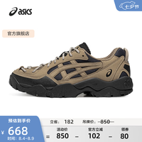 亚瑟士 运动休闲鞋男鞋女鞋舒适运动鞋复古百搭慢跑鞋 GEL-PICKAX 褐色/黑色 38