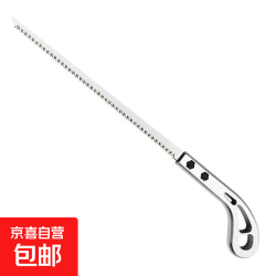 田匠 鸡尾锯 园林园艺锯 墙板锯 细齿快速木工小锯子 家用小型 双面磨齿手锯
