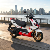 标致 SPEEDFIGHT4+ 150cc 复古通勤省油踏板燃油摩托车 冰雪白/魅力红