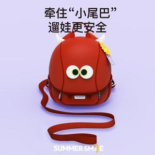 summer smile 儿童双肩背包 趴趴怪S码  礼盒装