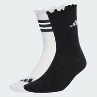 adidas 两双装中帮运动袜子女adidas阿迪达斯官方JX5726