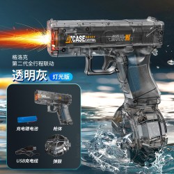 铭塔 儿童玩具喷水连发高压强力射程远2026新款男孩夏天玩水电动水枪