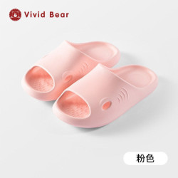 VIVID BEAR 孩子王2026四季vividbear儿童男女宝宝简约居家家用拖鞋