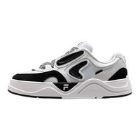 FILA FUSION 斐乐 50-50 DX板鞋 厚底休闲鞋 黑/白中白-BB 42
