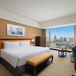 成都香格里拉大酒店2晚+恒温泳池及健身康乐设施+停车礼遇+餐饮消费零点8折优惠1份+成...