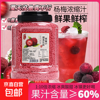 杨梅汁速溶颗粒冲泡酸甜鲜榨原果汁正宗老牌子 杨梅汁 500g*1罐