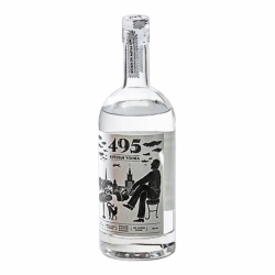 FIRST CREEK 俄罗斯原瓶进口洋酒495经典老式伏特加 原味 700mL 1瓶 单瓶装 40度