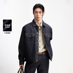杰克琼斯 男装牛仔夹克 226157005