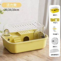 艾格辰 新款金丝熊仓鼠笼子亚克力天窗