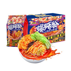 好欢螺 加辣加臭 螺蛳粉 400g*6袋 礼盒装