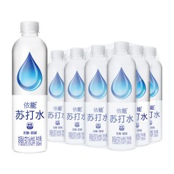 依能 锌强化无糖弱碱 青柠味 苏打水