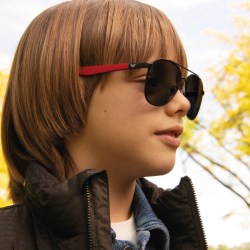 EMPORIO ARMANI ARMANI/阿玛尼 偏光太阳眼镜儿童墨镜飞行员0EK2001