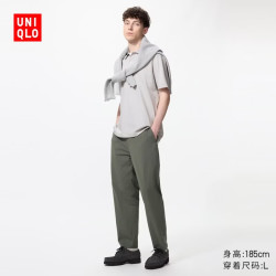 优衣库 482763 DRY-EX速干 深橄榄色 3XL 九分裤