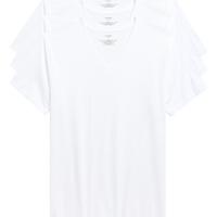 Calvin Klein 男士V领T恤 3件装