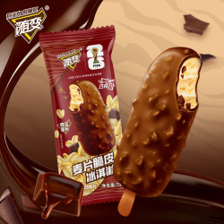 蒙牛 随变麦片脆皮冰淇淋 70g