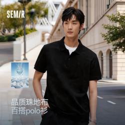 森马 101326115101 速干 黑色 S POLO衫