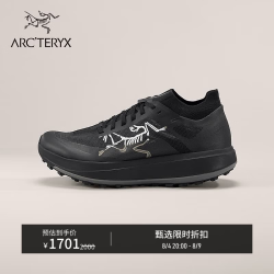 ARC'TERYX SYLAN PRO 透气 男子 越野跑鞋 Black / Black/黑色/黑色 6.5