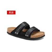 骆驼 拖鞋夏季情侣男女款轻便勃肯软木拖时尚复古凉拖涉水户外旅游