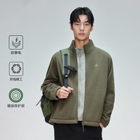 杰克琼斯 AT系列26秋男加绒夹克保暖内胆立领外套