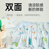 多喜爱 .com）凉感夏被A类针织空调被可水洗夏薄被儿童卡通 翻滚的团团针织凉感夏薄被 150*200cm 1.2米床