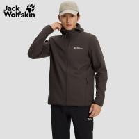 Jack Wolfskin A65468 防水鹅绒三合一冲锋衣 泥棕色 XL