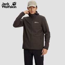 Jack Wolfskin A65468 防水鹅绒三合一冲锋衣 泥棕色 XL