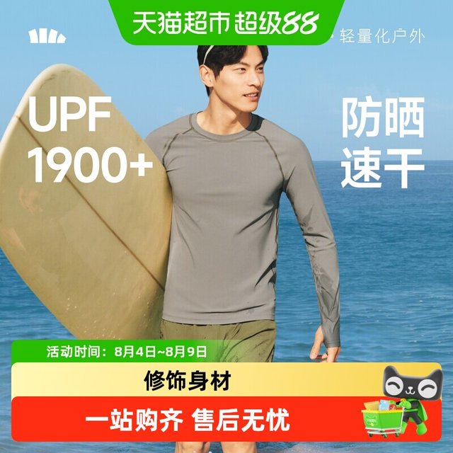 移动端、88VIP：蕉下 UD004 分区排湿速干 男士泳衣