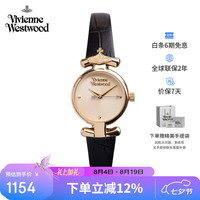 Vivienne Westwood BFVV090GDBK 复古镀金皮带石英女表