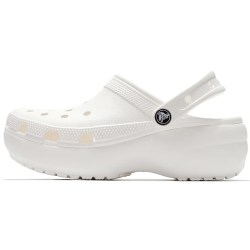 crocs 女鞋洞洞鞋 23夏季新款轻便云朵Clog休闲凉鞋厚底沙滩鞋 206750-2Y2 W8/内长25cm/38-39