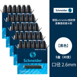 施耐德 钢笔德国童趣萌趣系列EF尖小三年级钢笔黑色