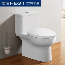 恒洁 虹吸式节水防溅水 陶瓷坐便器 户型首选 强劲冲刷 G6马桶 最小坑距 305mm