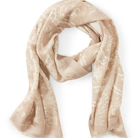 RALPH LAUREN Medallion Wrap with Sequins
