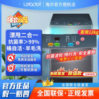 Leader 海尔智家出品Leader波轮洗衣机12公斤大容量全自动洗脱一体机