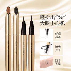 名创优品 黑色防水防汗不脱色眼线笔名创优品顺滑小金管自然持妆