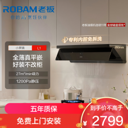 老板 顶侧一体 大吸力 L系列油烟机CXW-260-65X7-L1