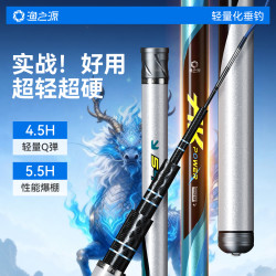 渔之源 AKII代综合竿 AK钓鱼竿手杆轻硬高碳素台钓竿