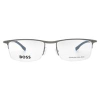 HUGO BOSS Demo Rectangular Men's Eyeglasses BOSS 0940 02P5 55