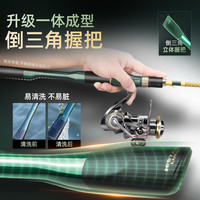 HISTAR 直柄品牌抛投黄金甲路滑竿 大导环滑漂专用鱼竿