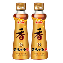 金龙鱼 芝麻香油 100ml*2瓶 100%纯正